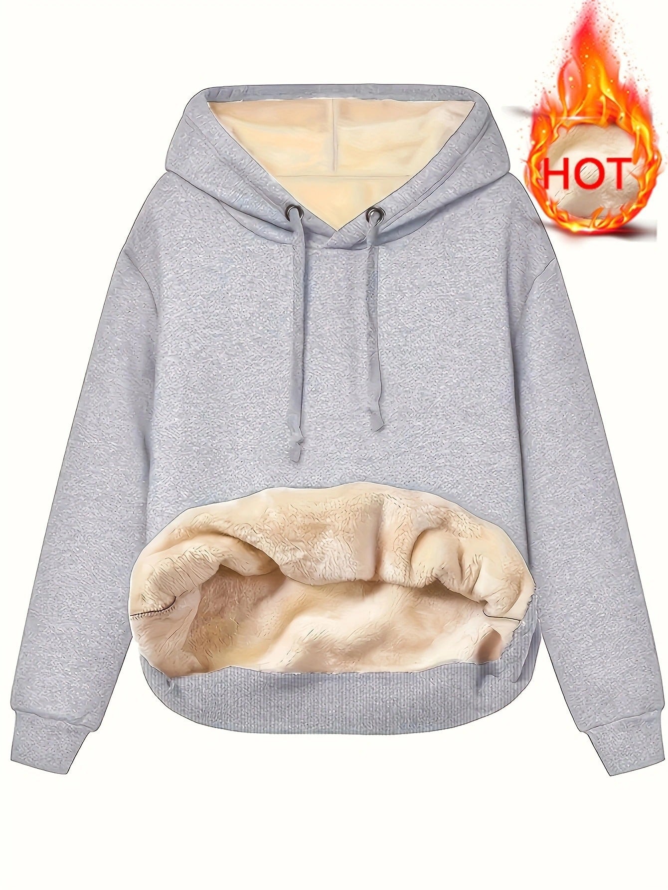 Damen Hoodie mit kuscheligem Innenfutter und modernem Schnitt Stalluxe