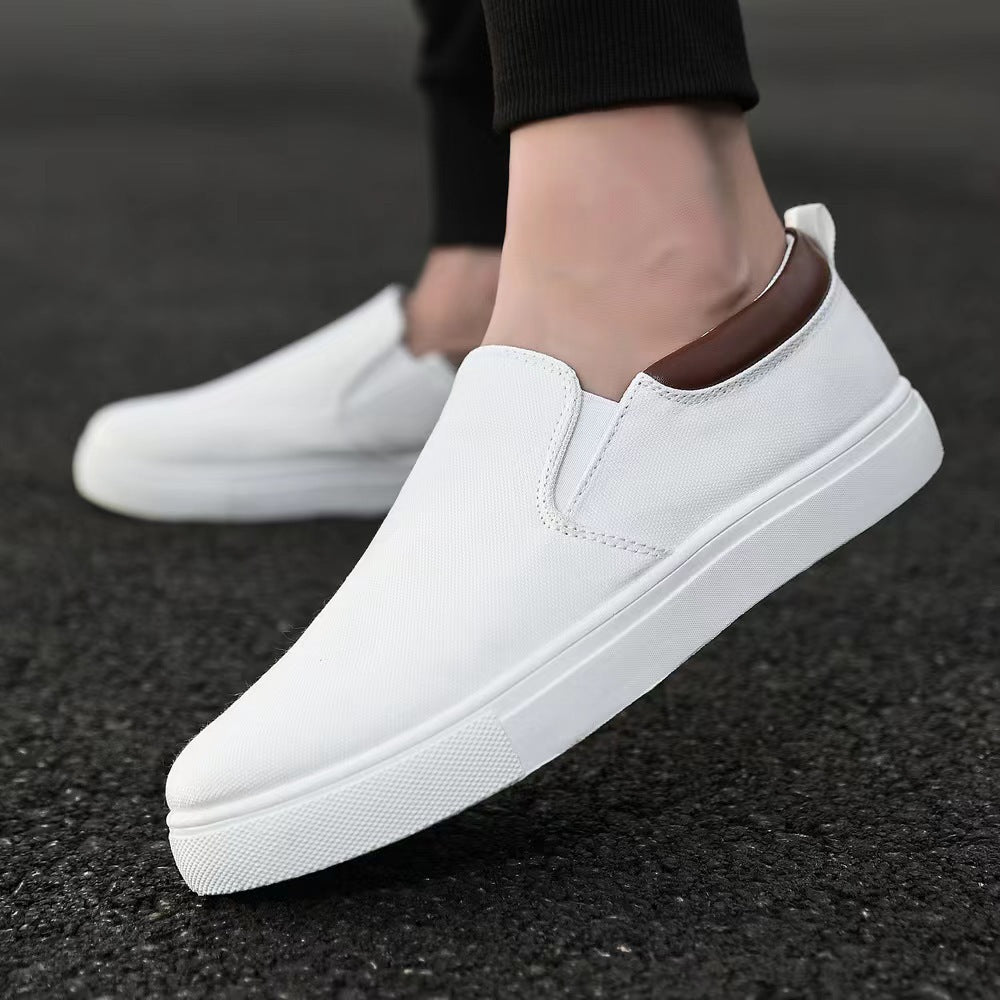 Damen Bequeme Slip-On Sneakers mit atmungsaktiver Oberflächenstruktur Stalluxe