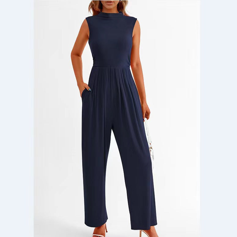 Damen elegante Flowy Jumpsuit Stalluxe