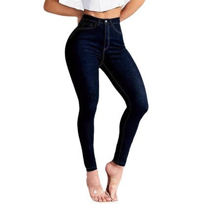 Damen Hochtaillierte Skinny-Jeans mit figurformendem Komfort Stalluxe