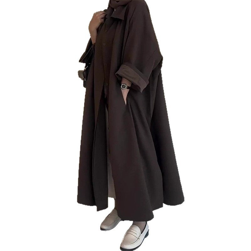 Damen modisches Hemdkleid mit Langarm und eleganter Passform Stalluxe