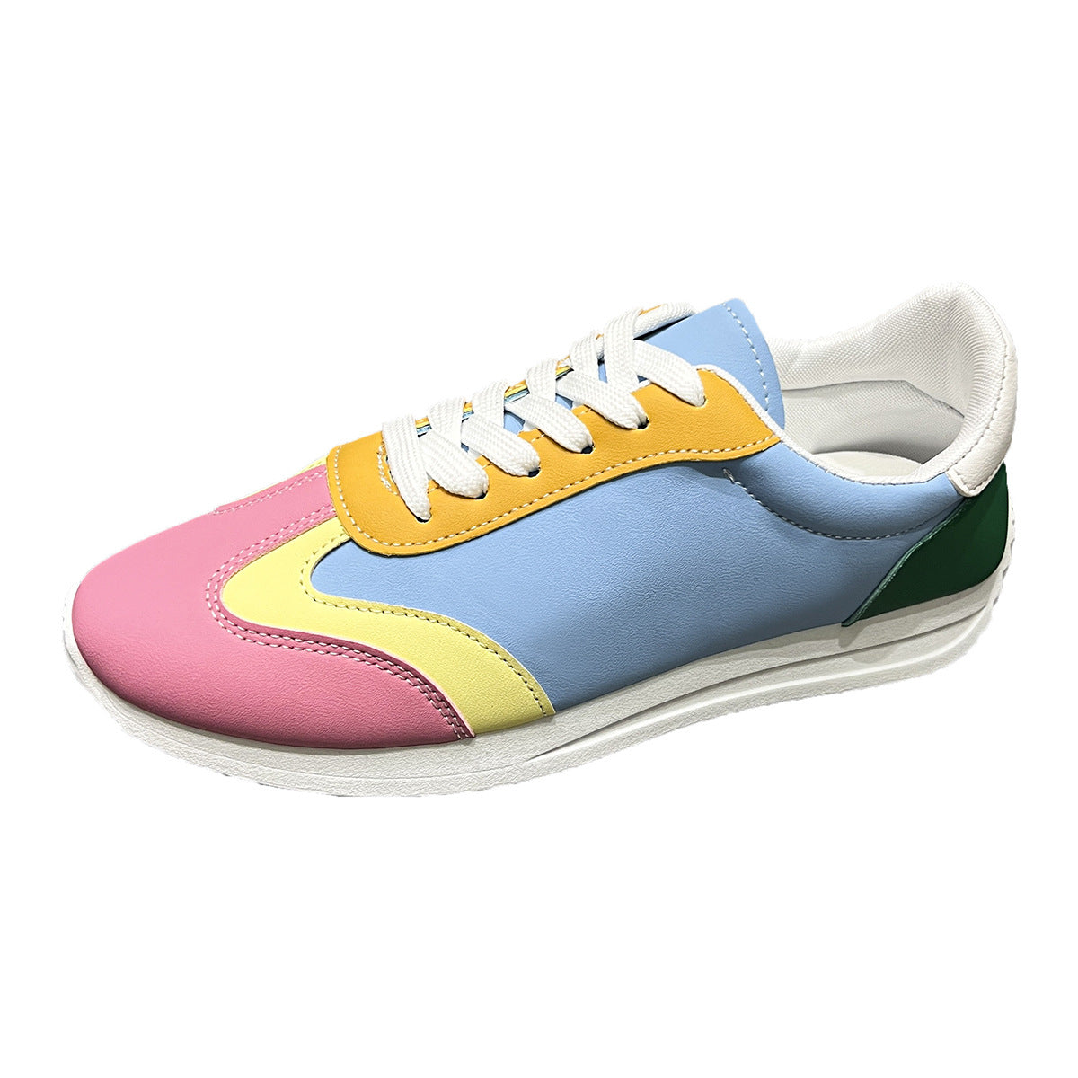 Damen modische Sneakers mit bunten Akzenten und atmungsaktivem Obermaterial Stalluxe