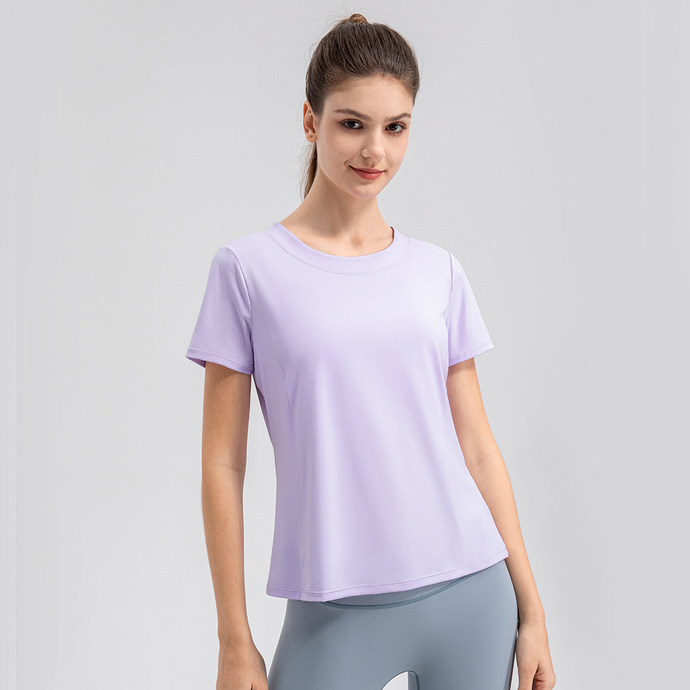 Damen Sportliches Funktions-T-Shirt mit atmungsaktiven Eigenschaften und lockerer Passform Stalluxe