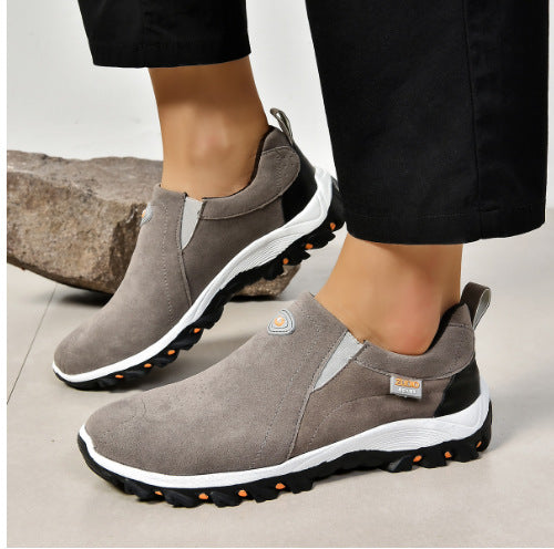Damen sportliche Slip-On Sneakers mit atmungsaktivem Obermaterial und rutschfester Sohle Stalluxe