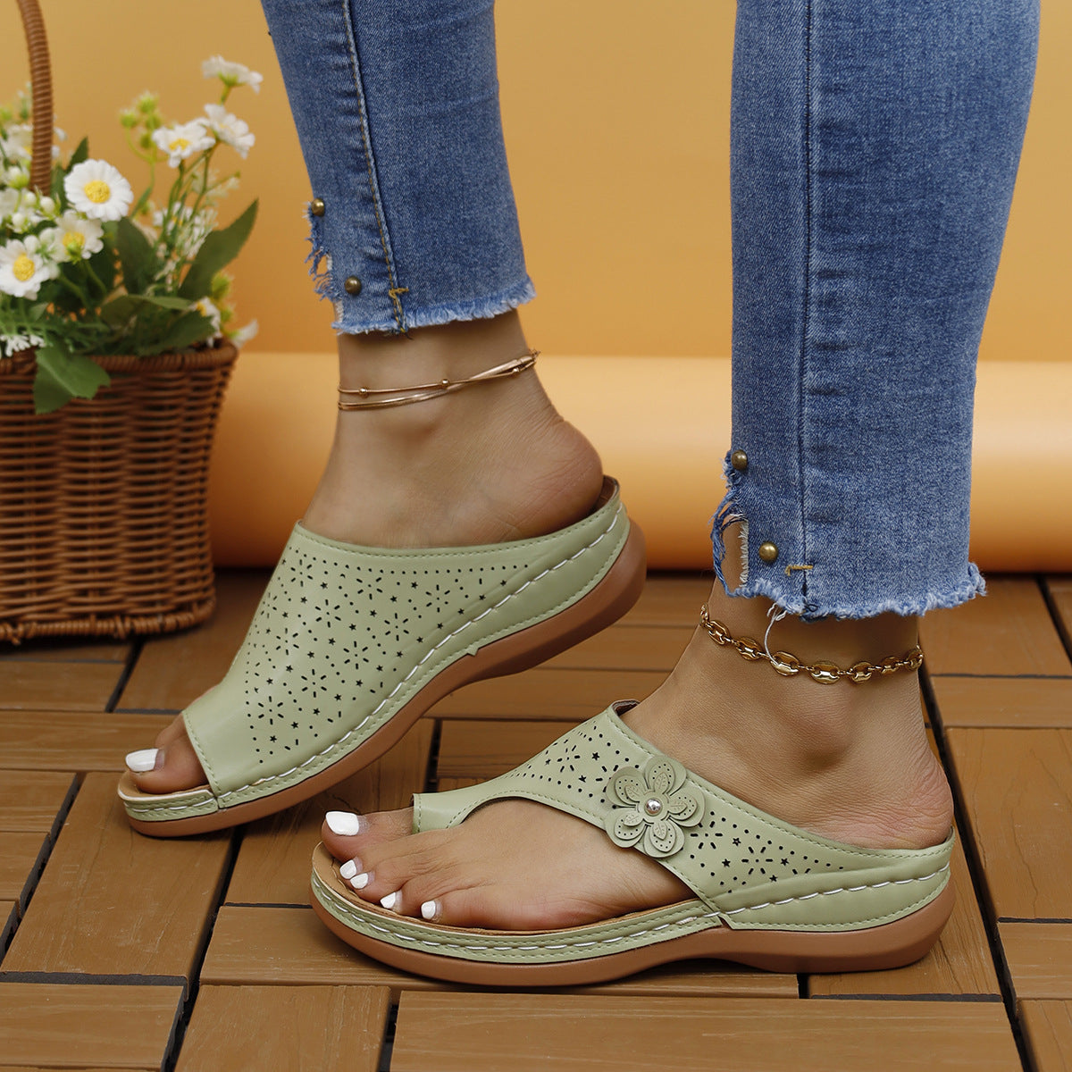 Damen Komfortable und atmungsaktive Sandalen mit modischem Schnitt Stalluxe