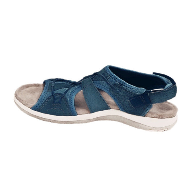Damen Komfortable Sandalen mit verstellbarem Riemendesign und atmungsaktiver Sohle Stalluxe