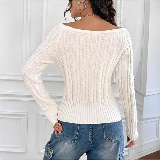 Damen Strickpullover Stalluxe