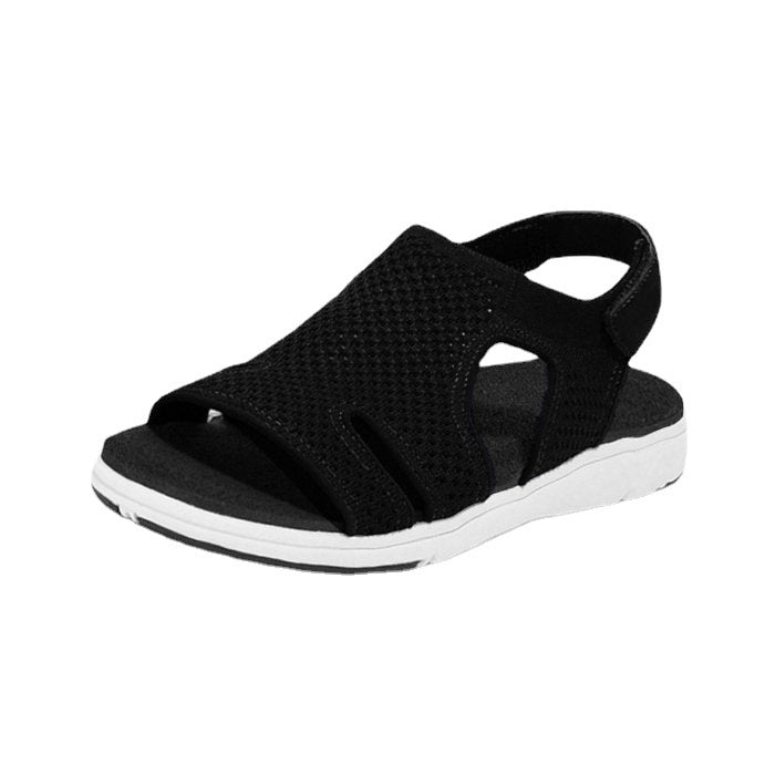 Damen bequeme Freizeitsandalen mit atmungsaktivem Obermaterial Stalluxe