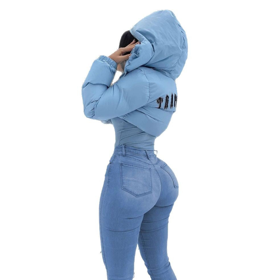 Damen Figurformende Jeanshose mit hohem Bund Stalluxe