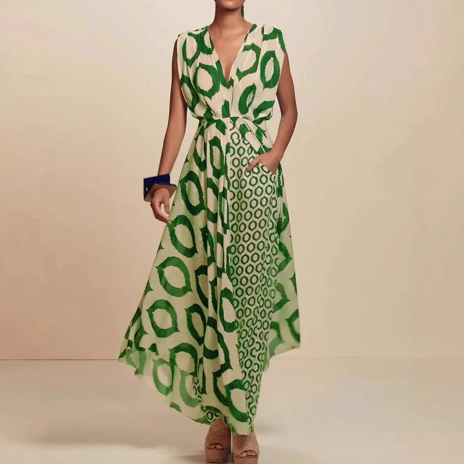 Damen Jumpsuit mit modischem Print Stalluxe