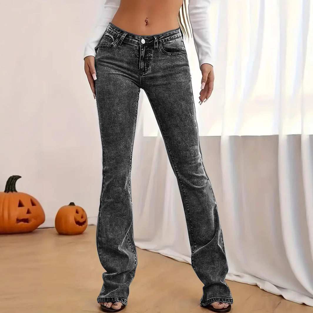 Damen Flared Jeans Stalluxe