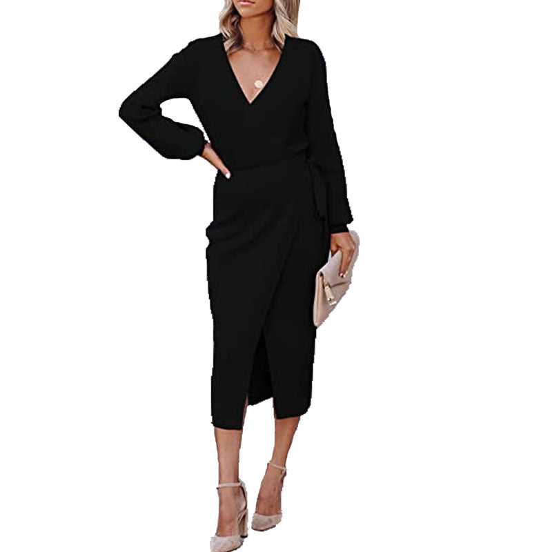Damen Wickelkleid Stalluxe