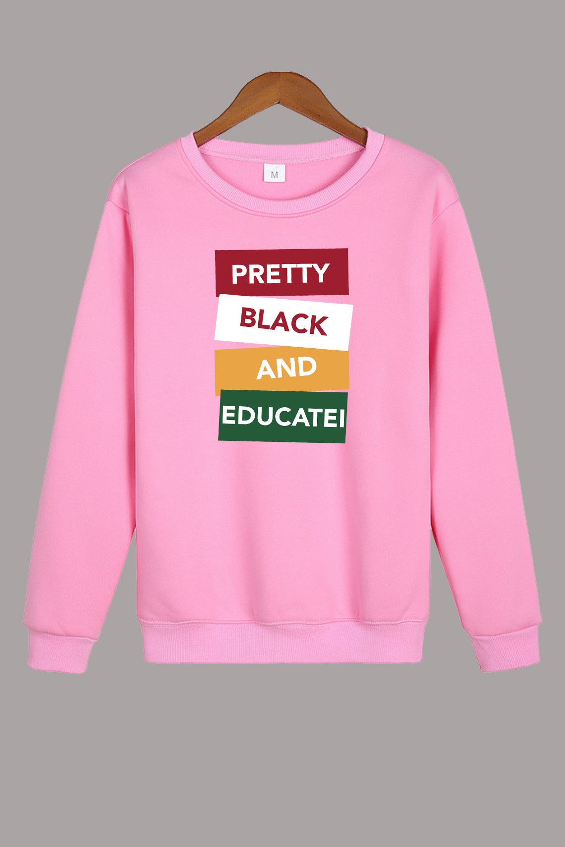 Damen Sweatshirt mit auffälligem Schriftzug Stalluxe