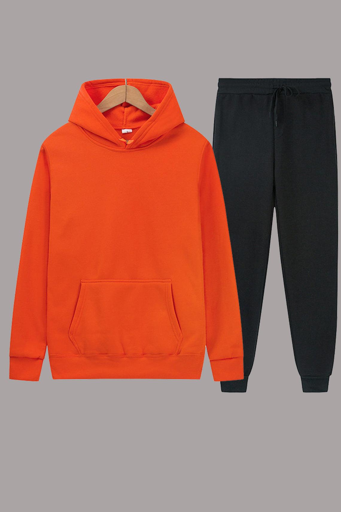 Damen sportliches Hoodie- und Jogginghosen-Set mit elastischem Bund und praktischen Taschen Stalluxe