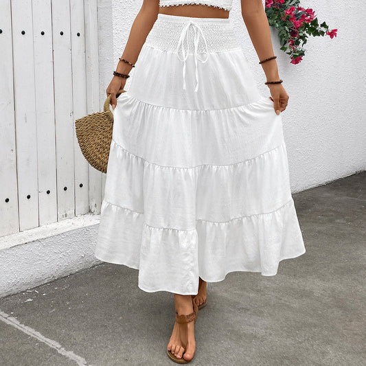 Damen Maxi Rock Stalluxe