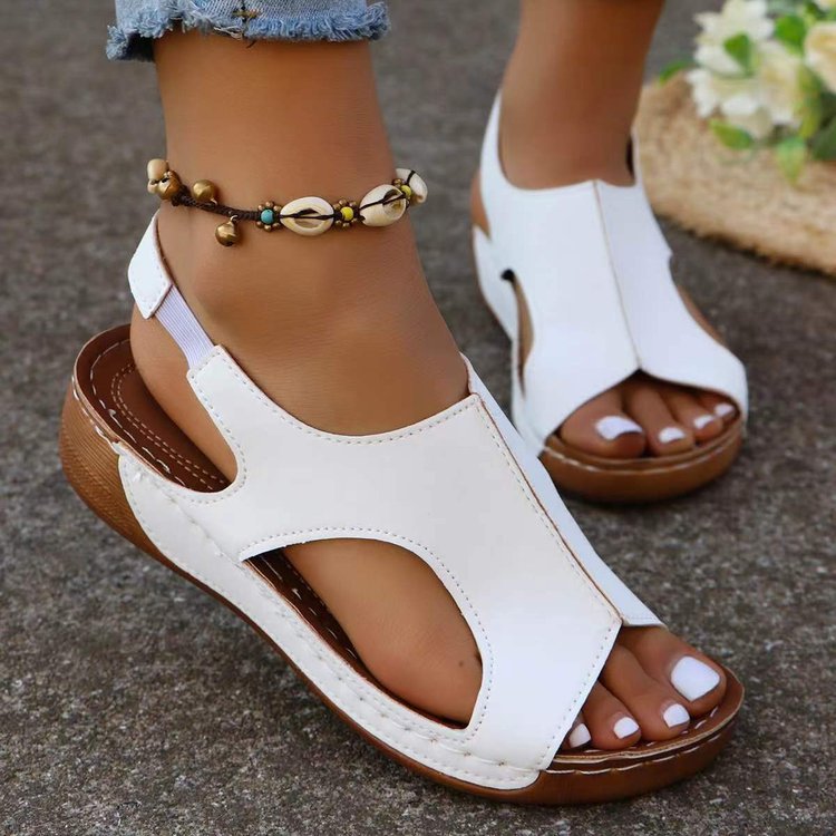 Damen Komfortable Sandalen mit verstellbarem Riemendesign und anatomischem Fußbett Stalluxe