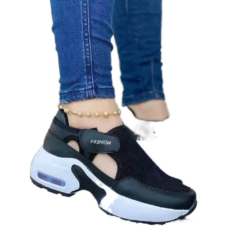 Damen Sportliche Sneaker mit atmungsaktivem Mesh-Obermaterial und innovativer Dämpfung Stalluxe