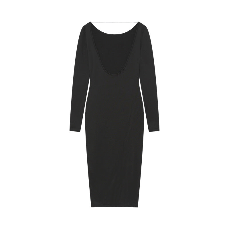 Damen Langarm Bodycon Kleid Stalluxe