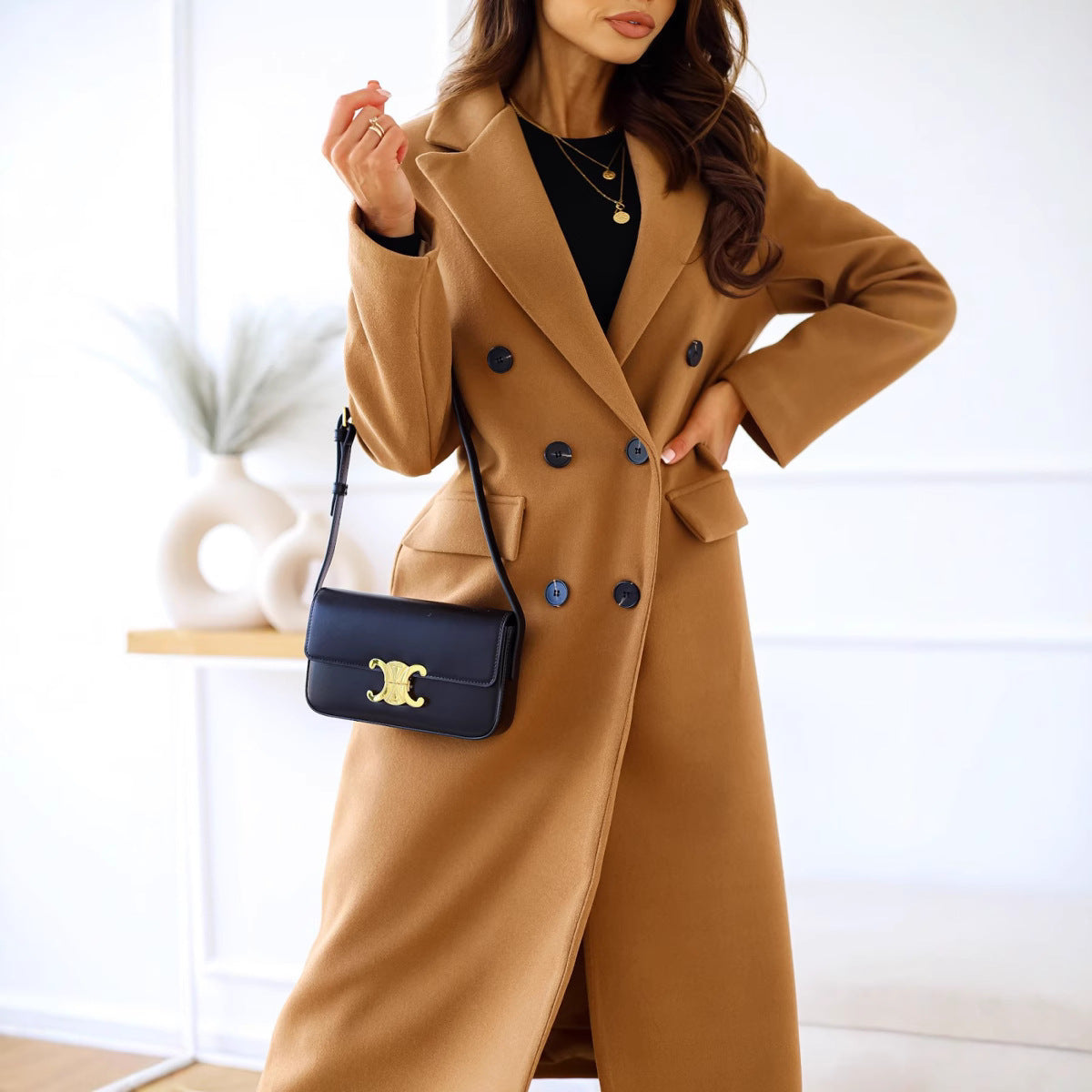 Damen Elegante Überziejacke Stalluxe