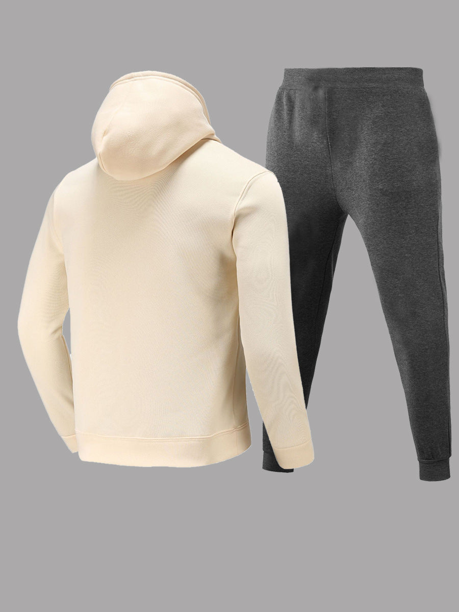 Damen lässiges Hoodie und Jogginghose Set mit modernem Schriftzug Stalluxe