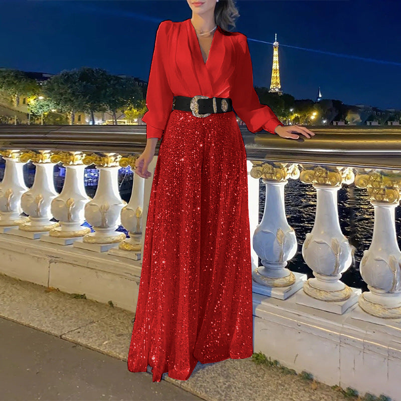 Damen Glamouröser Abendkleid Stalluxe