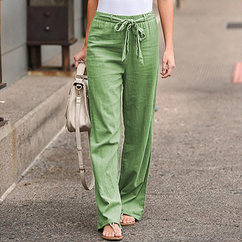 Damen Leichte und lockere Sommerhose Stalluxe
