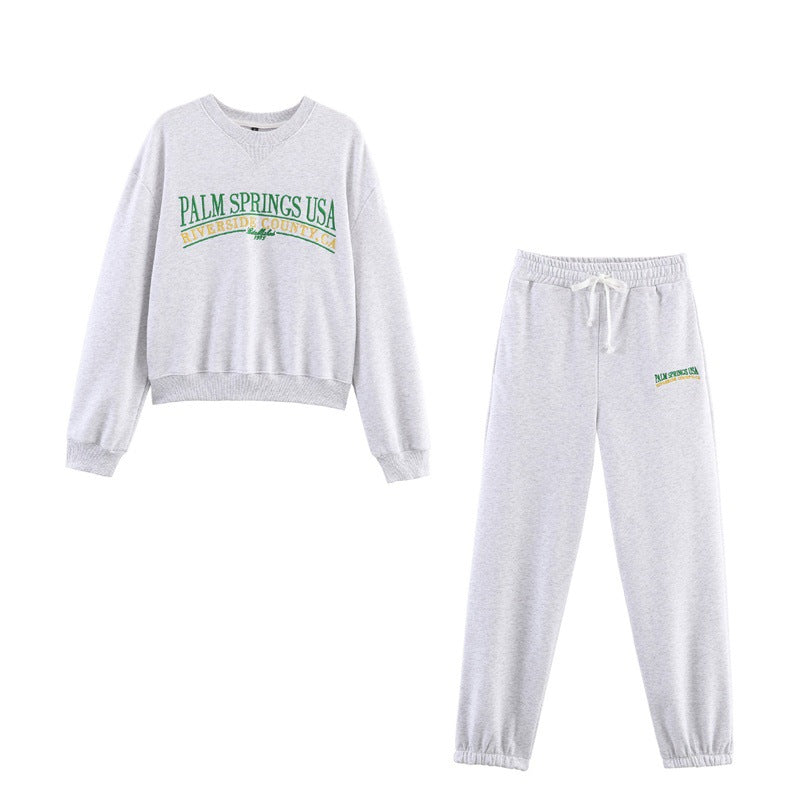 Damen Sportliche Sweatpants mit elastischem Bund und praktischem Logo Stalluxe