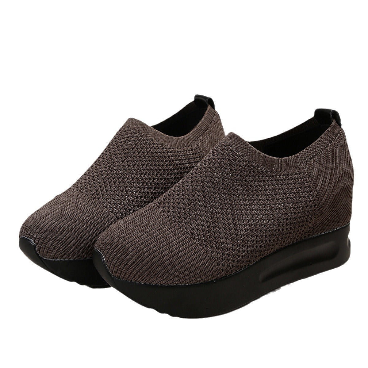 Damen atmungsaktive Wedge Sneakers Stalluxe
