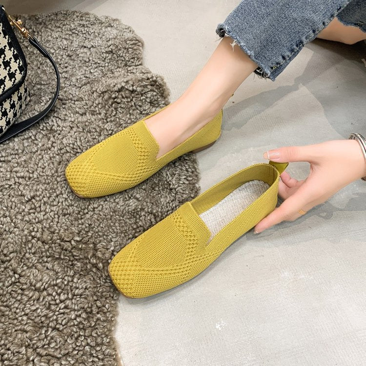Damen Atmungsaktive Slipper aus Netzmaterial mit flexiblem Fussbett Stalluxe