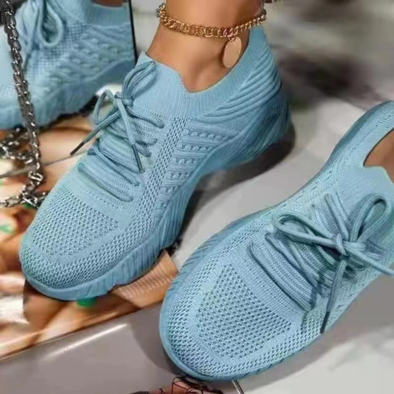 Damen Sportliche Sneaker mit atmungsaktiver Mesh-Oberfläche und innovativem Dämpfungssystem Stalluxe