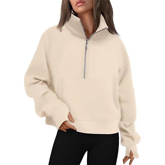 Damen Sportlicher Hoodie Stalluxe