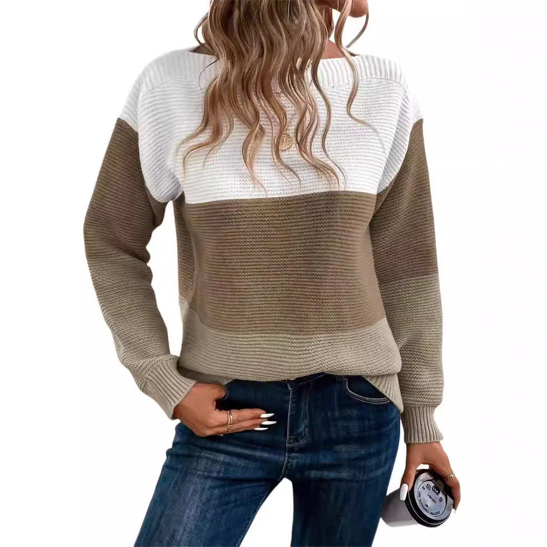 Damen Trendiger Oversize-Pullover Stalluxe