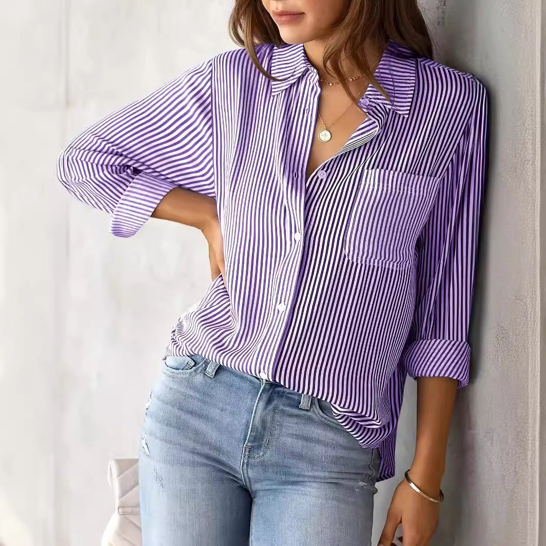 Damen lässige Hemdbluse Stalluxe