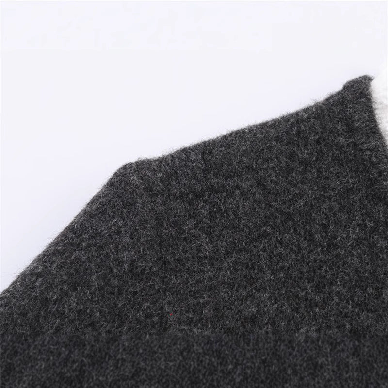 Damen modische Strickjacke mit Rüschendetails und Knopfverschluss Stalluxe