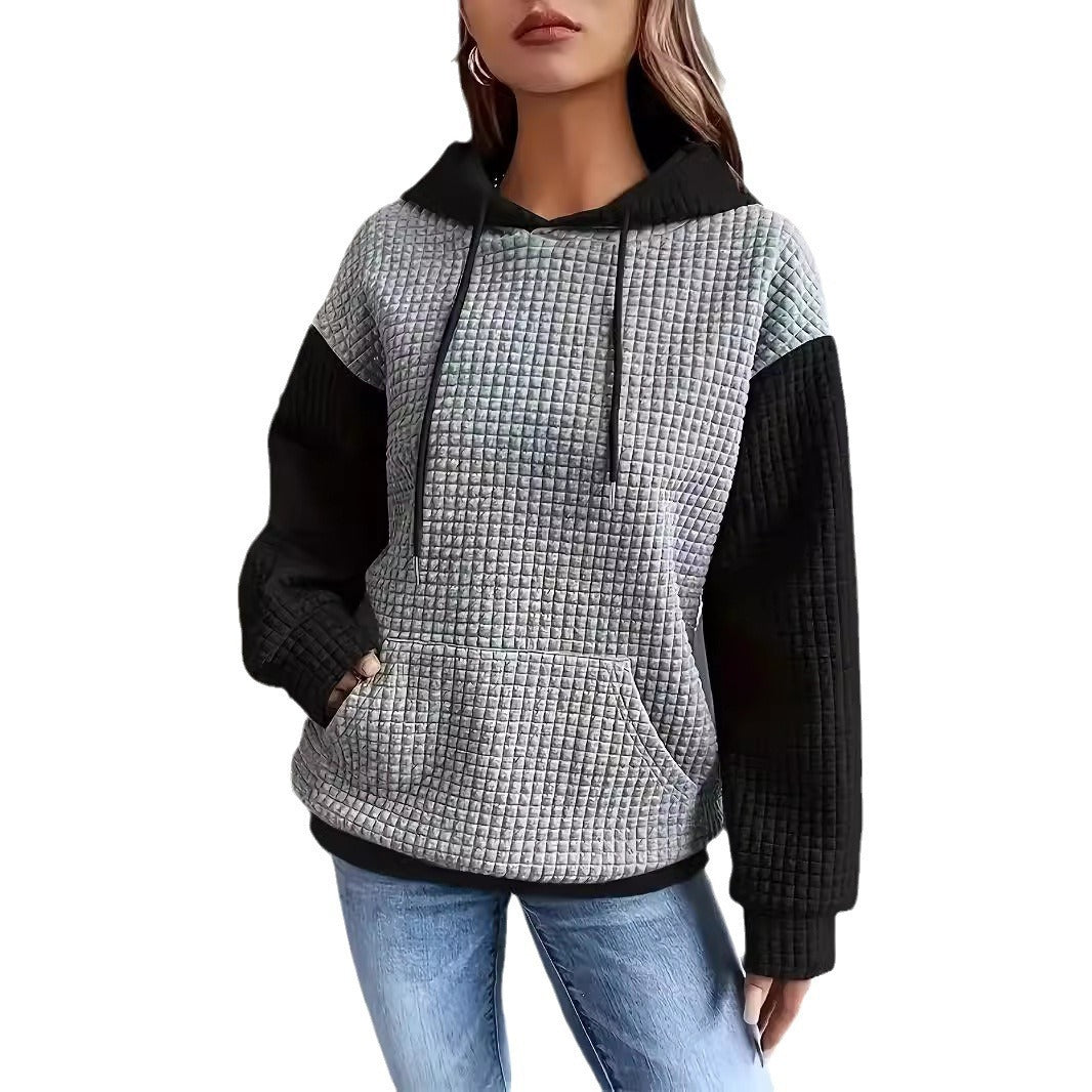 Damen Sweatshirt mit strukturiertem Gewebe und lässigem Schnitt Stalluxe