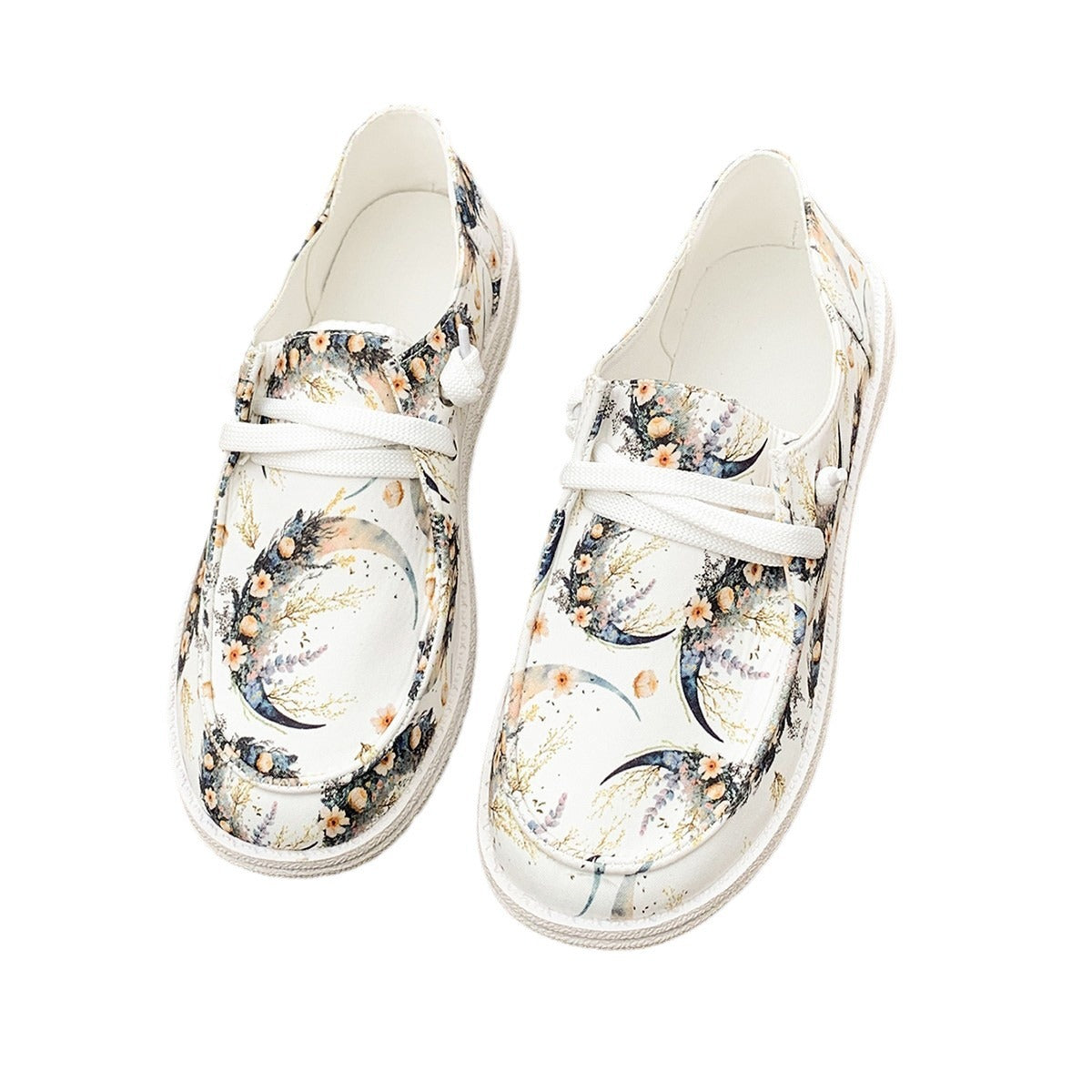Damen Freizeitschuhe mit einzigartigem grafischen Design und komfortabler Gummisohle Stalluxe