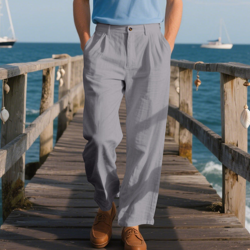 Herren Hochwertige Sommerhose Stalluxe