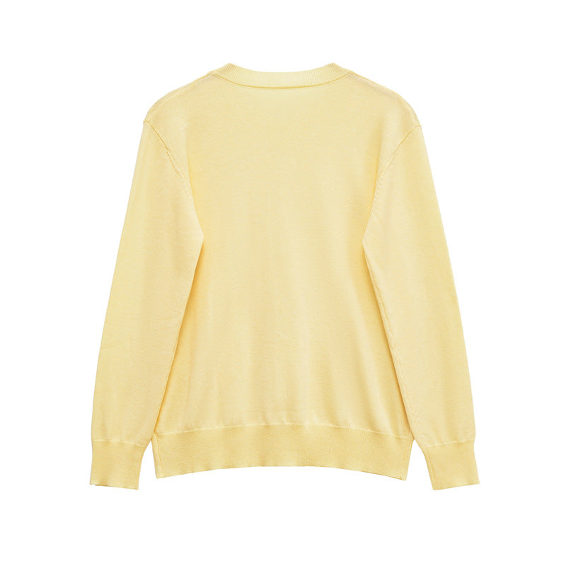 Damen lässiger Pullover aus weichem Material Stalluxe