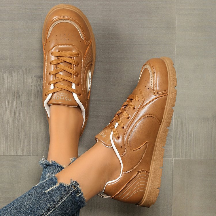 Damen modische Sneakers mit atmungsaktivem Obermaterial und rutschfester Sohle Stalluxe