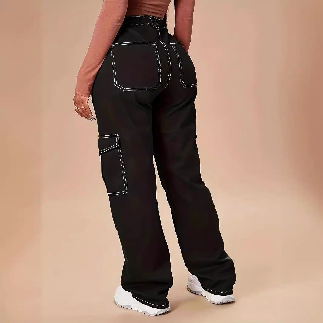 Damen Cargo-Hose mit praktischen Taschen und angesagtem Schnitt Stalluxe