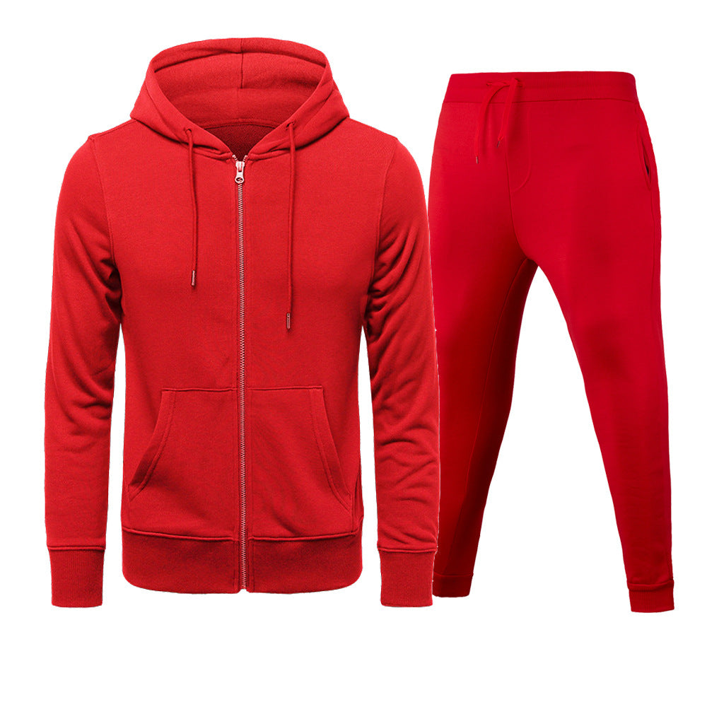 Herren Sportlicher Fleece Hoodie und Jogginghose Set Stalluxe
