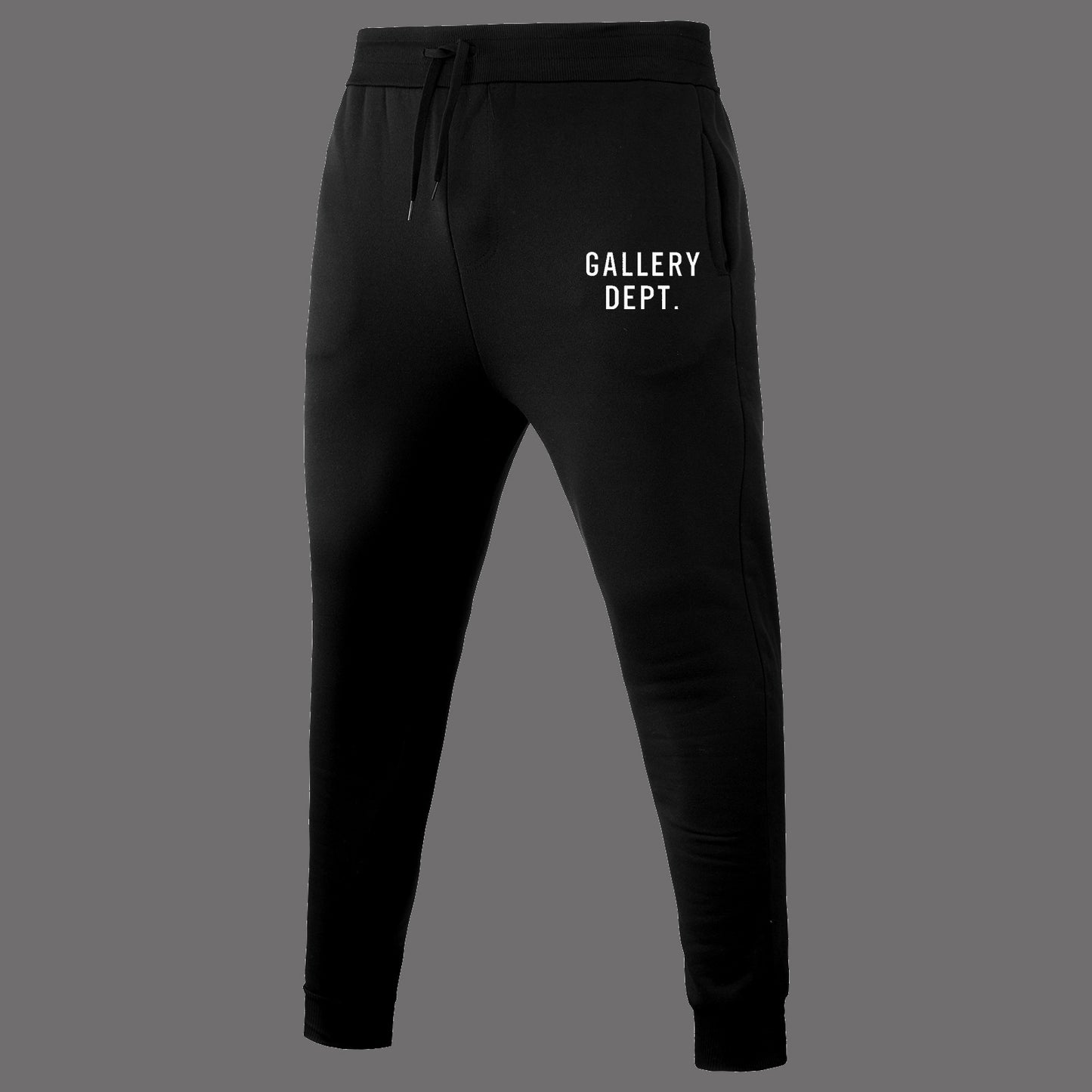 Herren Sportliche Jogginghose mit seitlichen Taschen und stilvollem Logoaufdruck Stalluxe