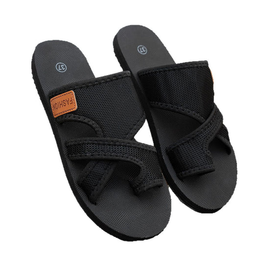 Damen Flip-Flops mit rutschfestem Fußbett und ergonomischem Riemendesign Stalluxe
