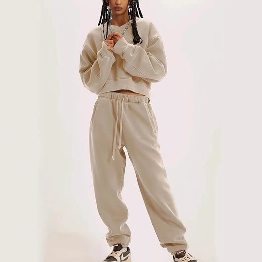 Damen gemütlicher Oversized Sweatpullover mit lässigem Schnitt Stalluxe