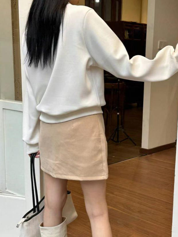 Damen Sportlicher Turtleneck-Pullover mit Kontrastnähten Stalluxe