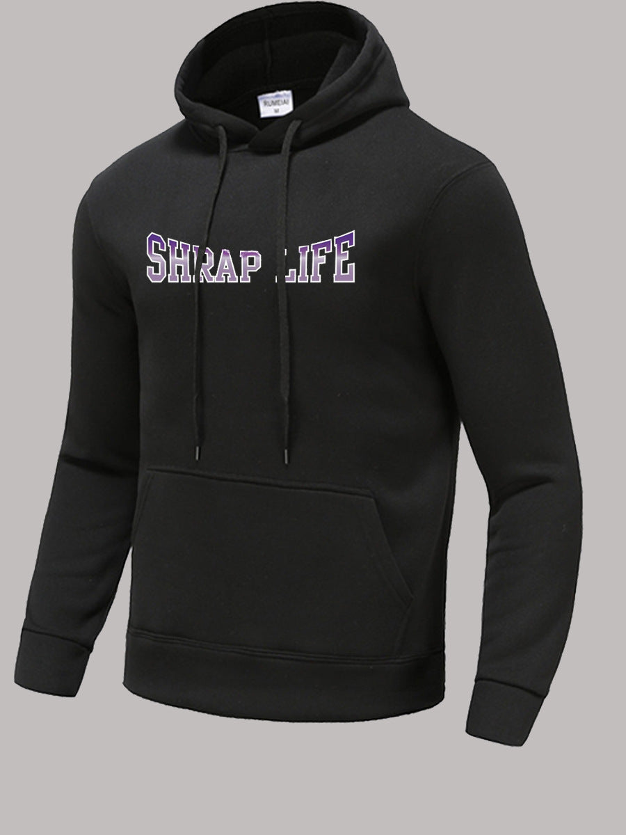 Herren Kapuzenpullover mit kreativem Druckdesign Stalluxe