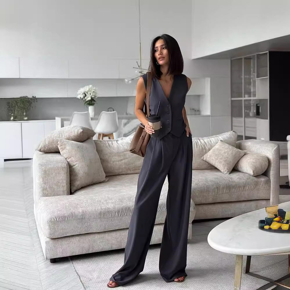 Damen elegante Weste mit komfortablem Schnitt Stalluxe