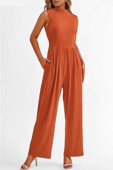 Damen elegante Flowy Jumpsuit Stalluxe
