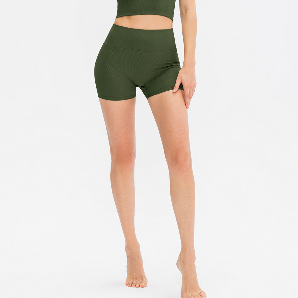 Damen Sportliche Shorty-Leggings mit hochgezogenem Bund und atmungsaktiven Eigenschaften Stalluxe
