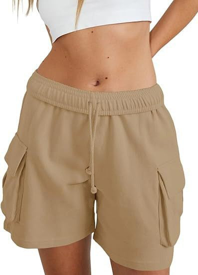 Damen lässige Freizeithose mit komfortablem Gummibund und praktischen Seitentaschen Stalluxe
